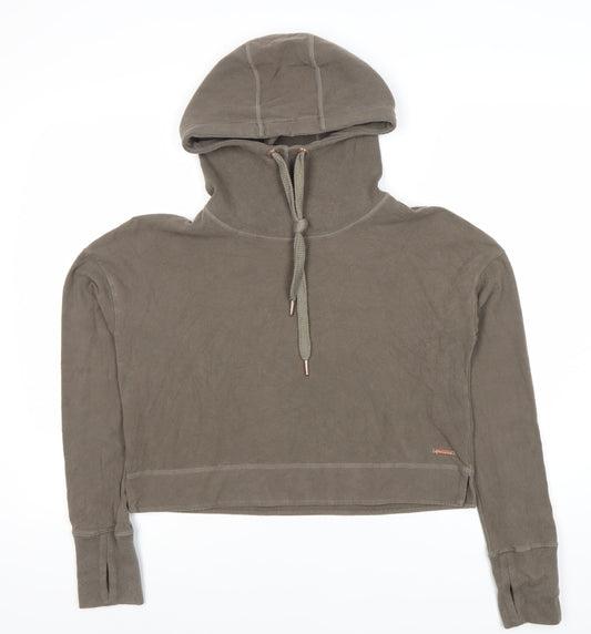 Sweaty Betty Women's Brown Hoodie Size S