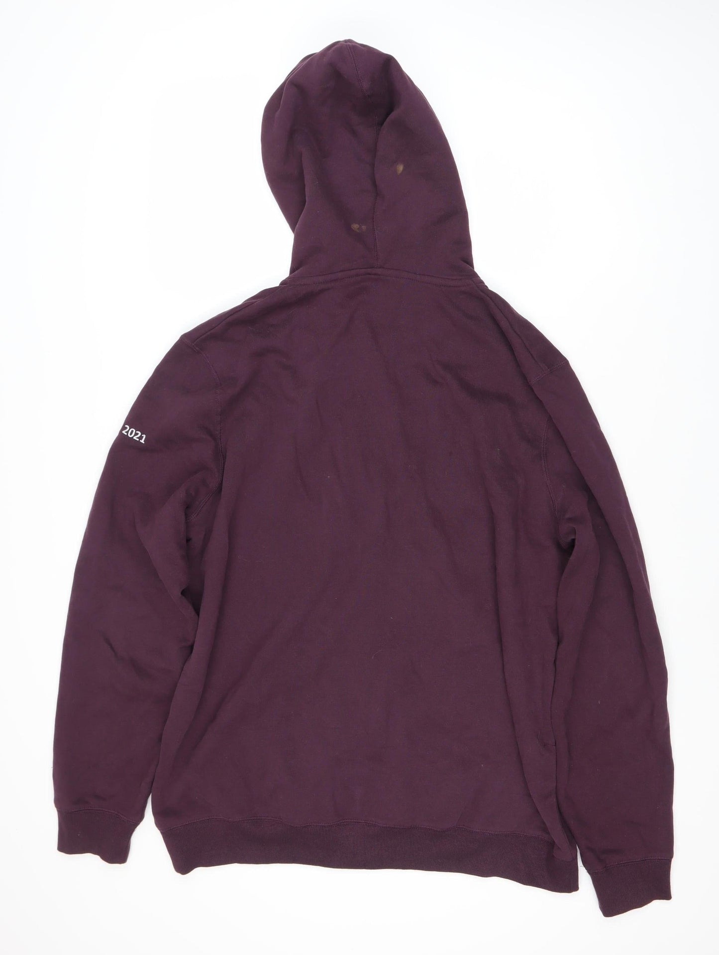 TOG24 Men's Purple XL Full Zip Hoodie