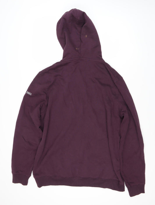 TOG24 Men's Purple XL Full Zip Hoodie