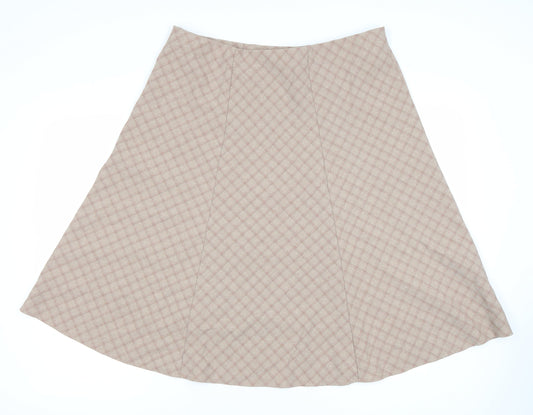 Honor Millburn Women's Beige A-Line Skirt, Size 20