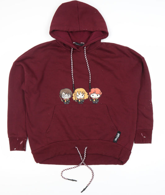 Harry Potter Women's Red Hoodie - XS