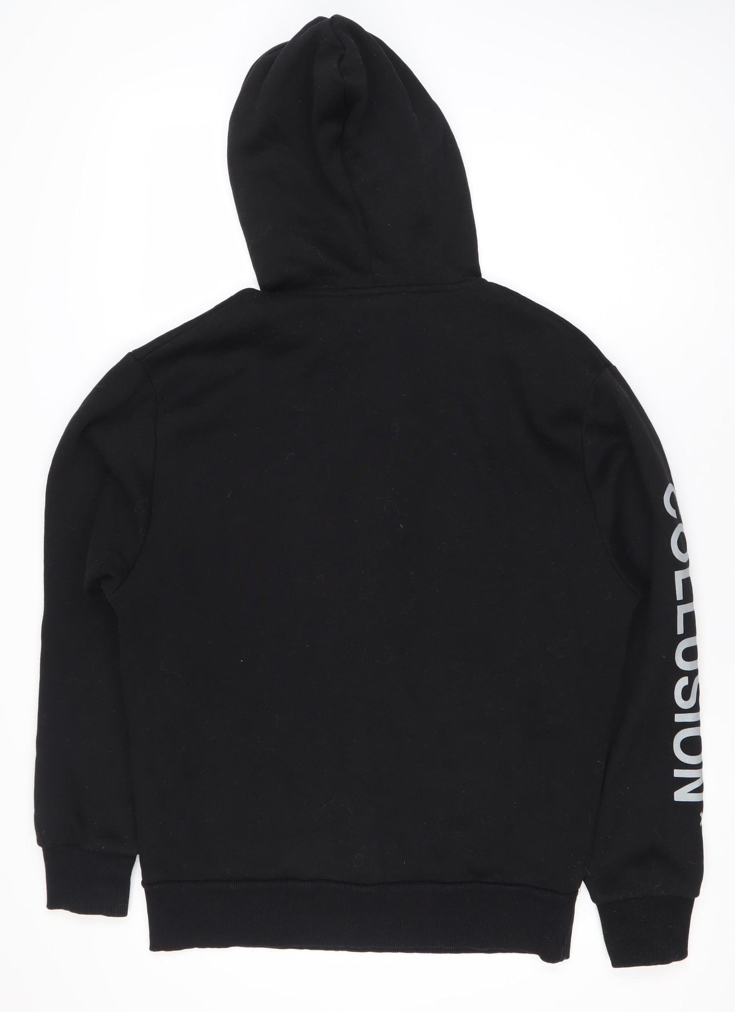 Collusion Unisex Black XS Pullover Hoodie
