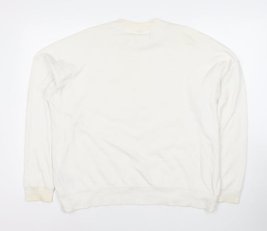 Ivy Park Women's M Ivory Pullover Sweatshirt