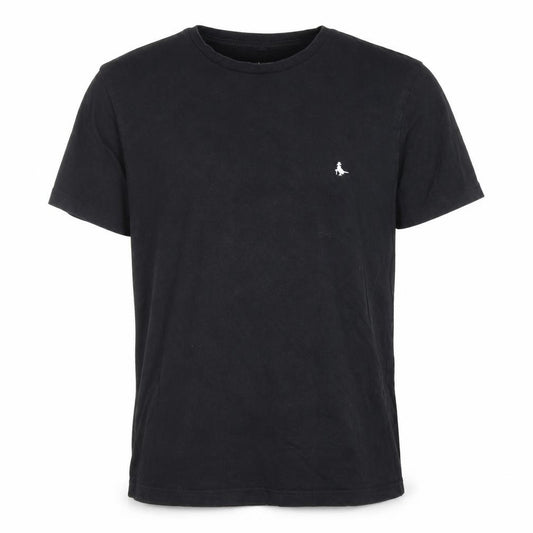 Mens UK Size S Jack Wills Black  Cotton T-Shirt