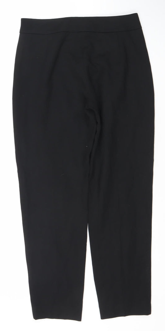 French Connection Women's Black Straight Trousers Size 8