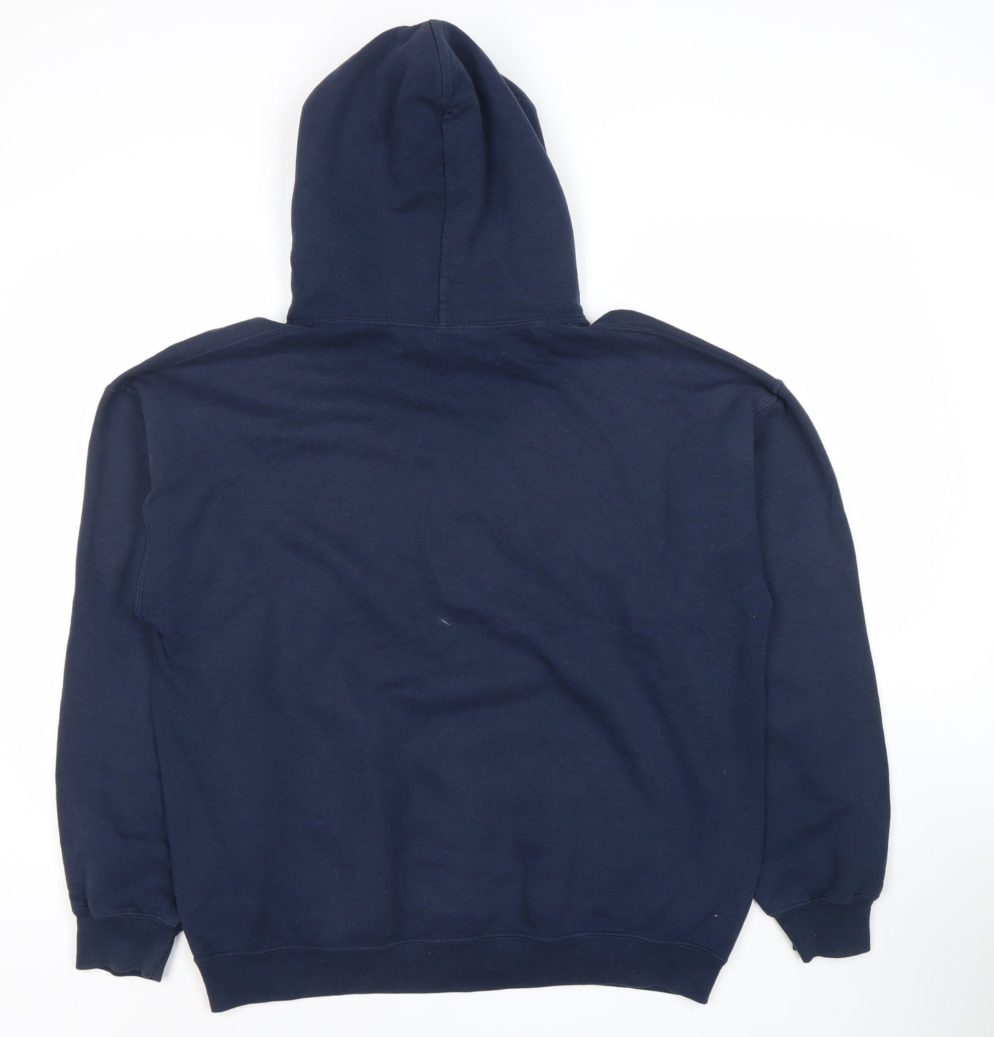 Gildan Men's Blue Captain America Hoodie L