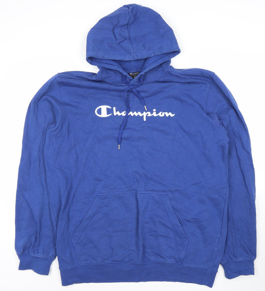 Champion Men's Blue Pullover Hoodie 3XL