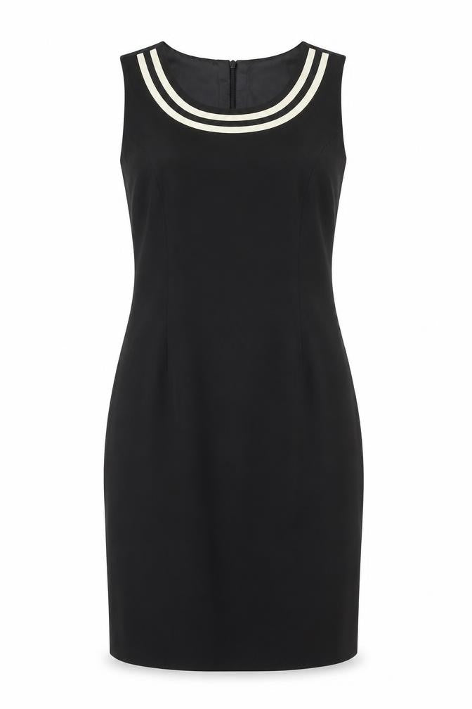 Harrods Women’s Black Sheath Dress, Size 12