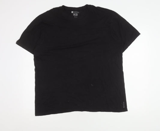 Domyos Men's Black XL Short Sleeve Crew Neck T-Shirt