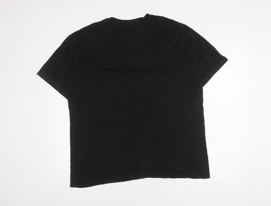 Domyos Men's Black XL Short Sleeve Crew Neck T-Shirt