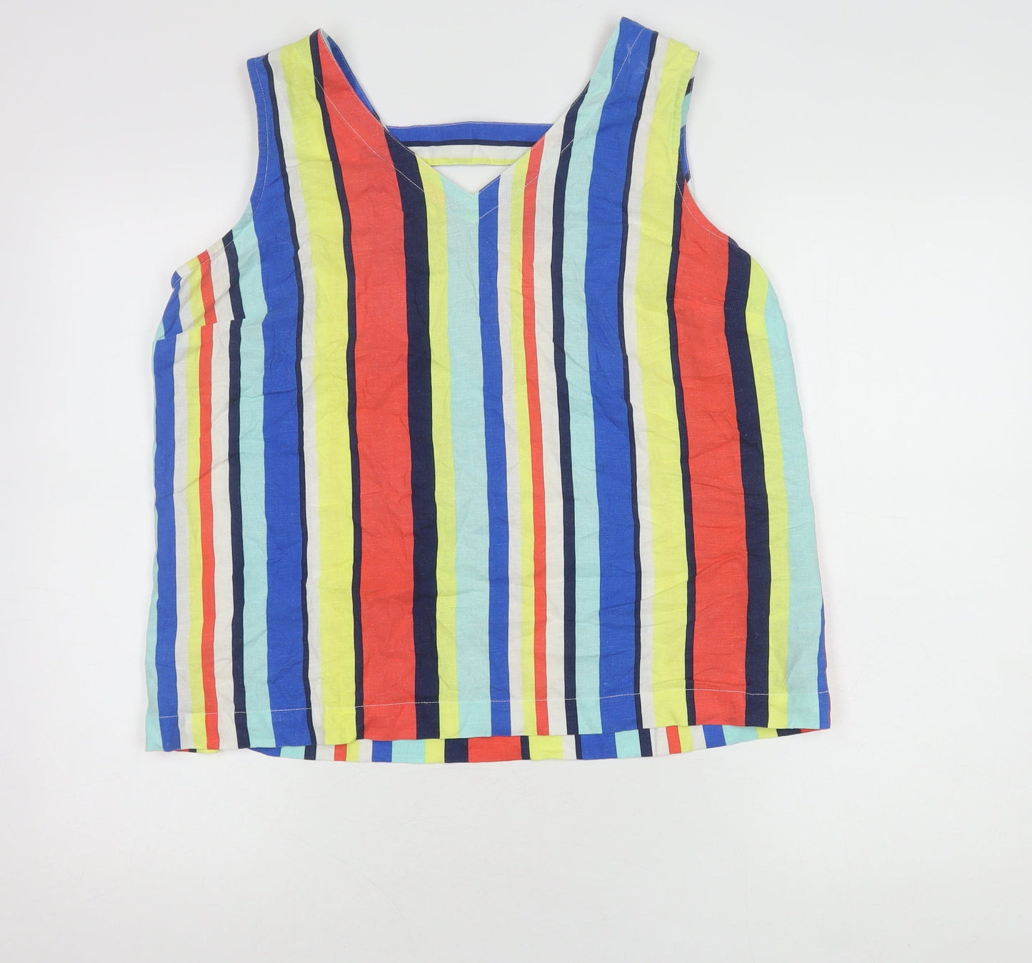 Bonmarché Women's Multicoloured Striped Tank