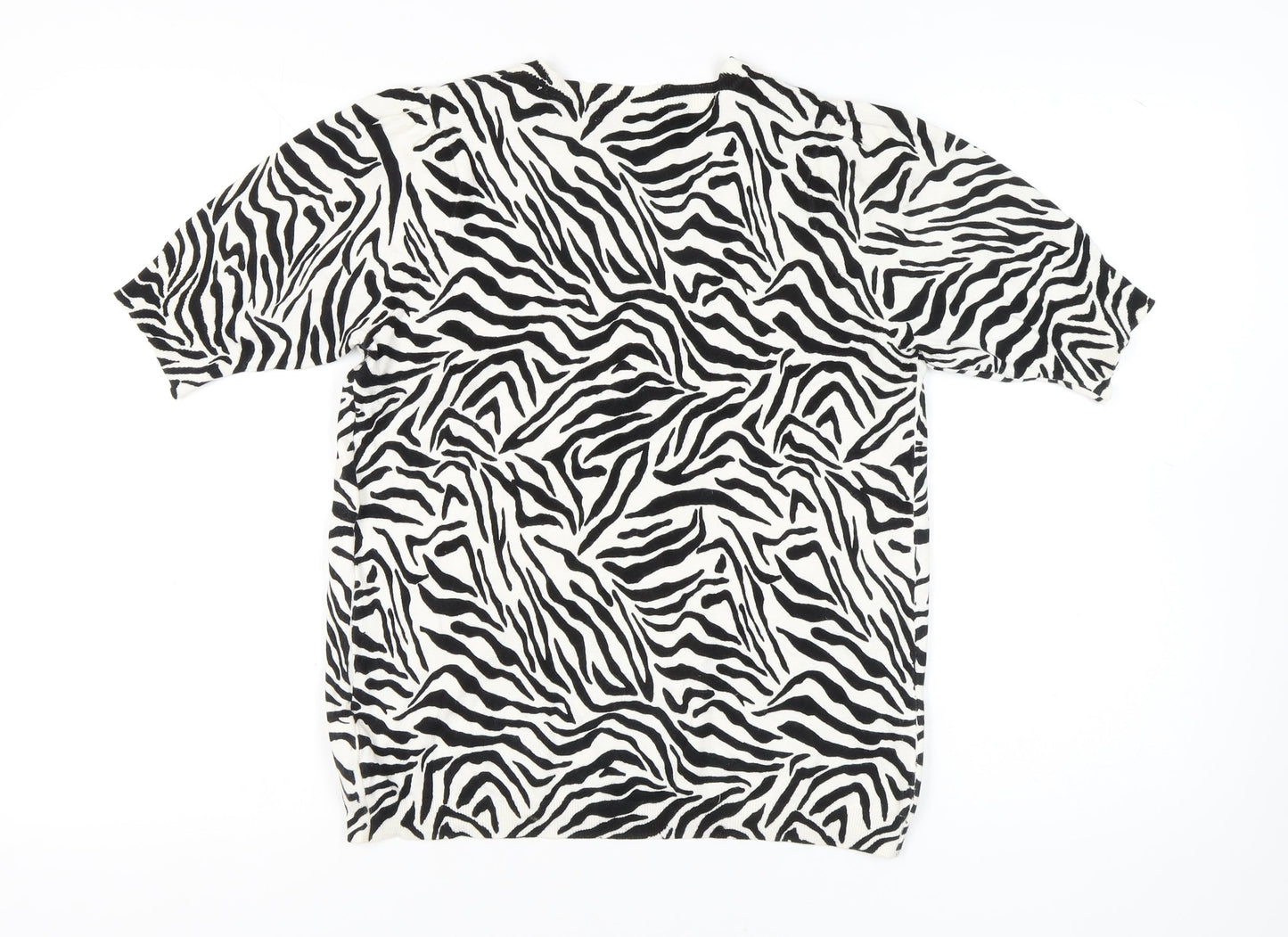 Marks and Spencer Women's Zebra Print T-Shirt, Size 16