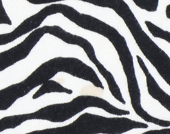 Marks and Spencer Women's Zebra Print T-Shirt, Size 16