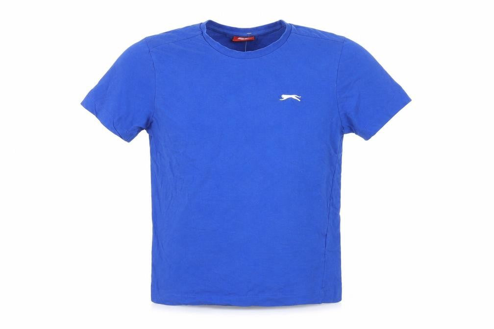 Mens UK Size S Slazenger Blue  Cotton T-Shirt