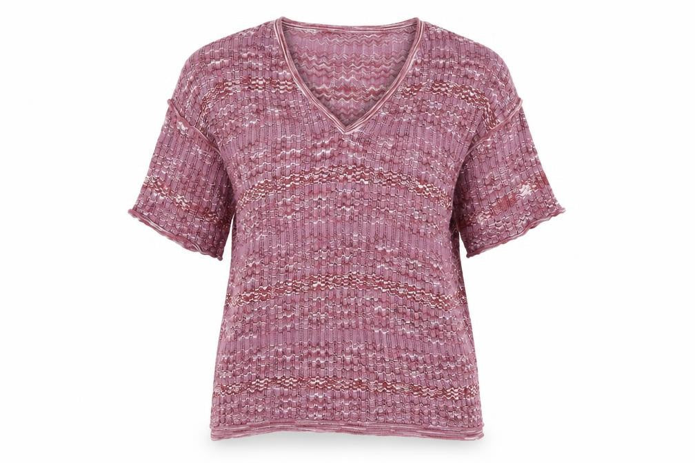 Next Women's Multicoloured V-Neck Pullover Jumper M