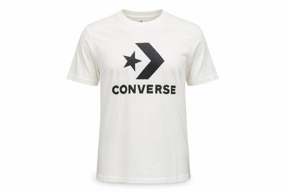 Mens UK Size S Converse White  Cotton T-Shirt