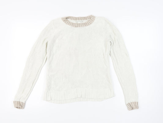 Banana Republic Women’s Ivory Pullover Jumper - M