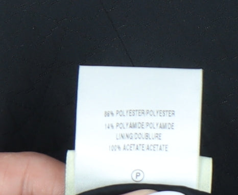 Minuet Women's Black Pencil Skirt Size 12 High Rise