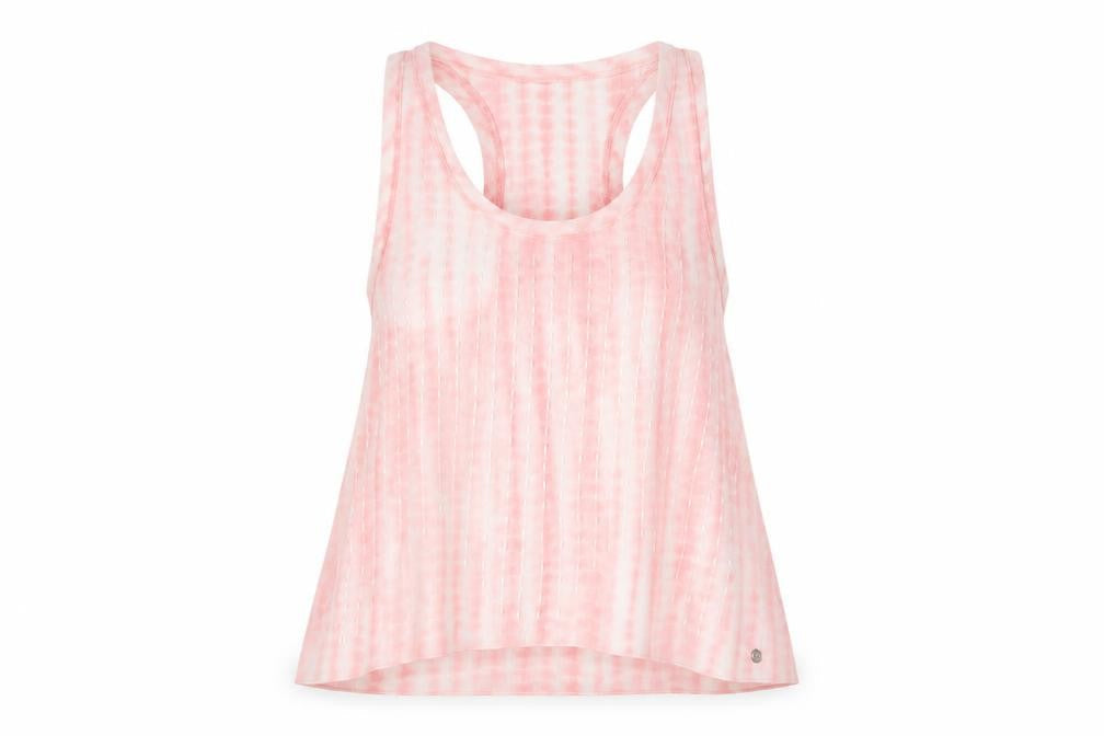 Womens UK Size XS Abercrombie & Fitch Pink Cotton Tank