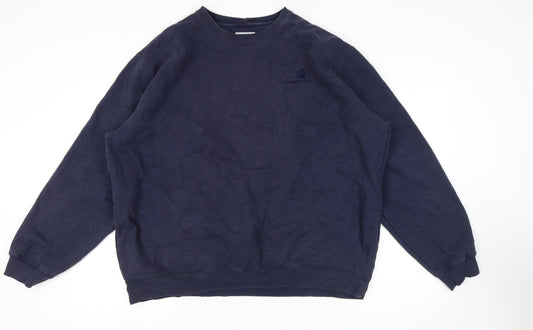 Carhartt Blue Unisex 2XL Pullover Sweatshirt