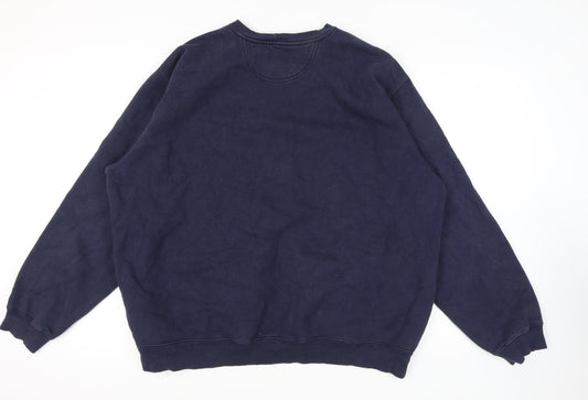 Carhartt Blue Unisex 2XL Pullover Sweatshirt
