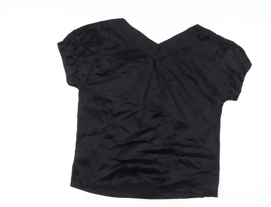 Ted Baker Women's Black Silk Blouse Size 12