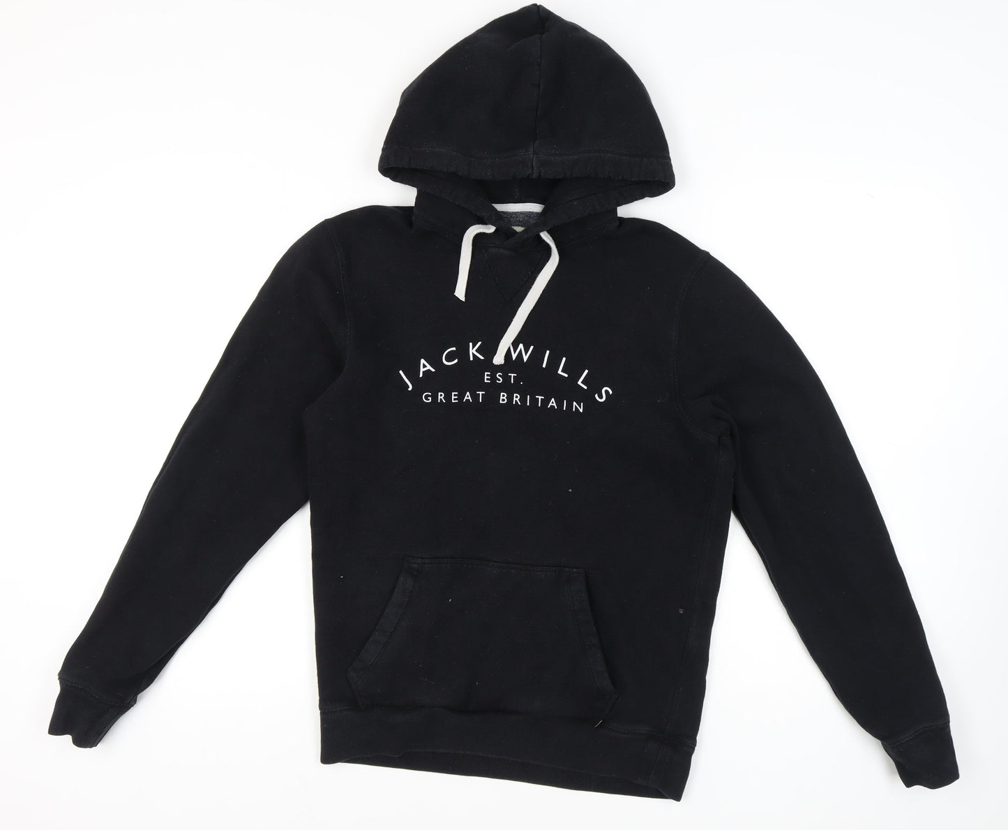 Jack Wills Men's Black XS Pullover Hoodie