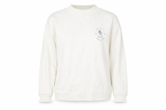 Womens UK 16 Regular Jack Wills White Pullover Sweatshirt