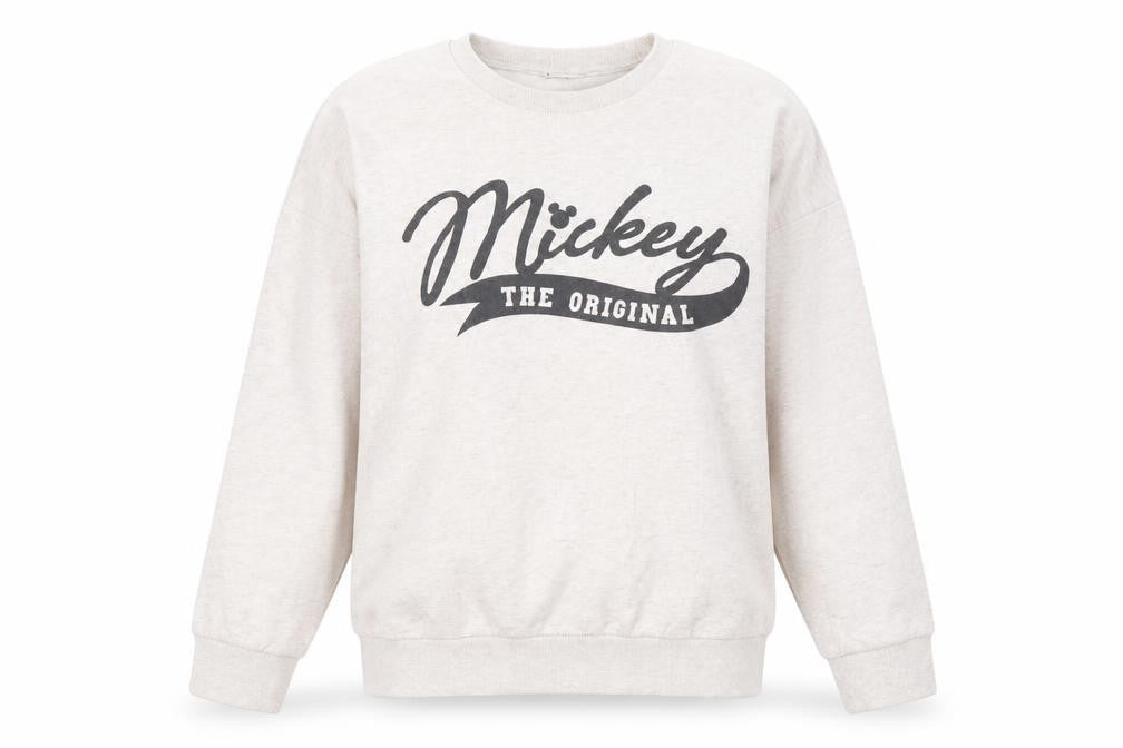 Womens UK 20 Relaxed Disney Beige Pullover Sweatshirt