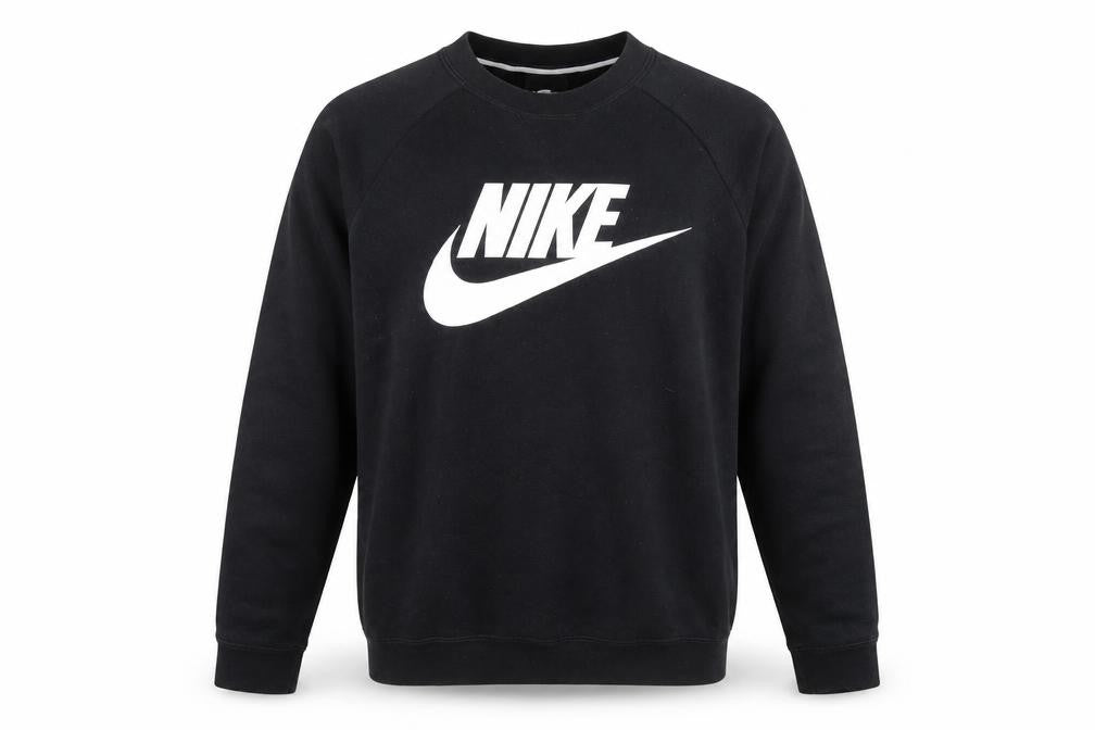 Mens UK M  Nike Black Pullover Sweatshirt