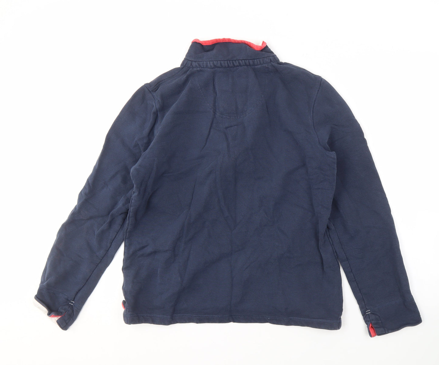 Crew Clothing Co. Women's Blue Henley Sweatshirt Size 14
