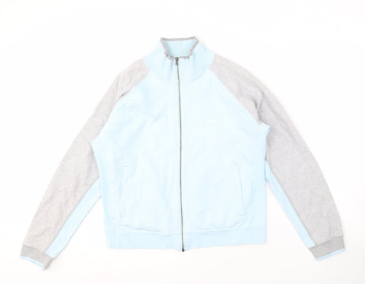 Champion Unisex Blue/Grey Track Jacket M