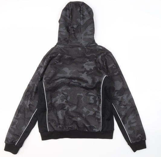 Everlast Boys Black Camouflage Pullover Hoodie 13 Years