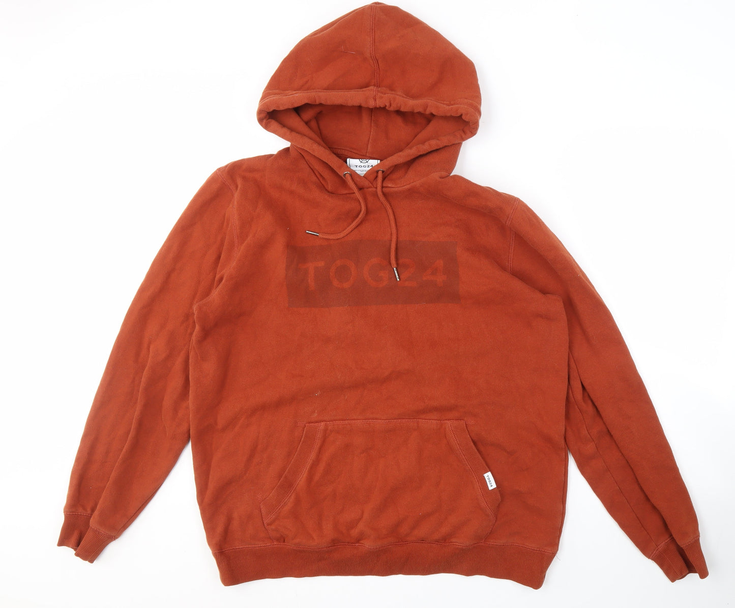 TOG24 Men's Brown Pullover Hoodie - Size L