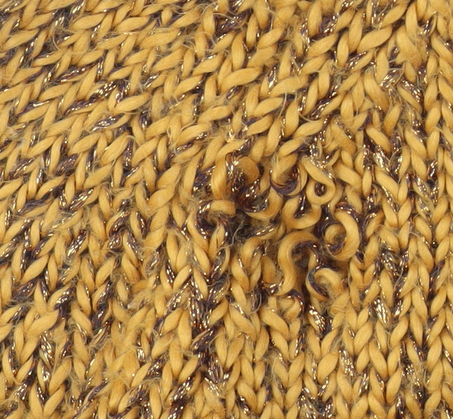 Miss Selfridge Women's Yellow Pullover Jumper Size 6