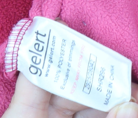 Gelert Women's Pink Fleece Sweatshirt, Size 10