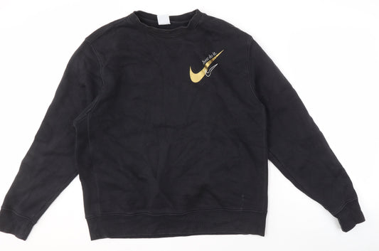 Nike Men's Black Pullover Sweatshirt M