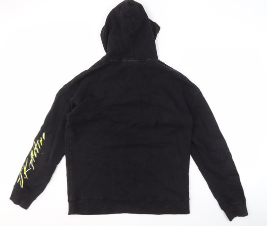 JKA Men's Black Pullover Hoodie - Size L