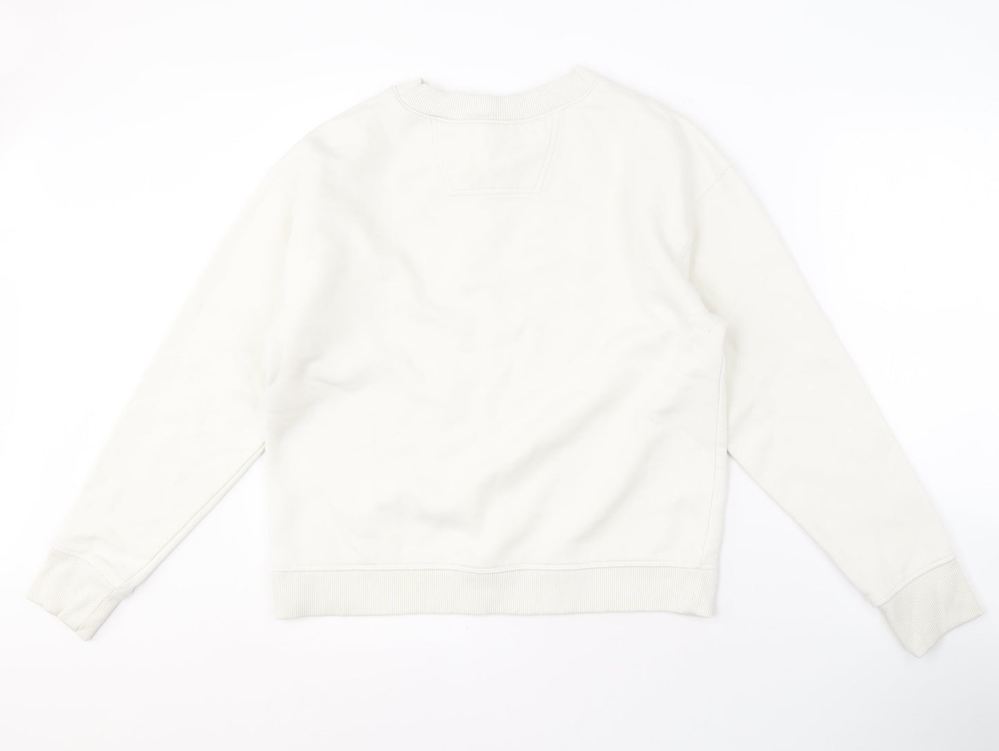 Calvin Klein Men's White Pullover Sweatshirt M
