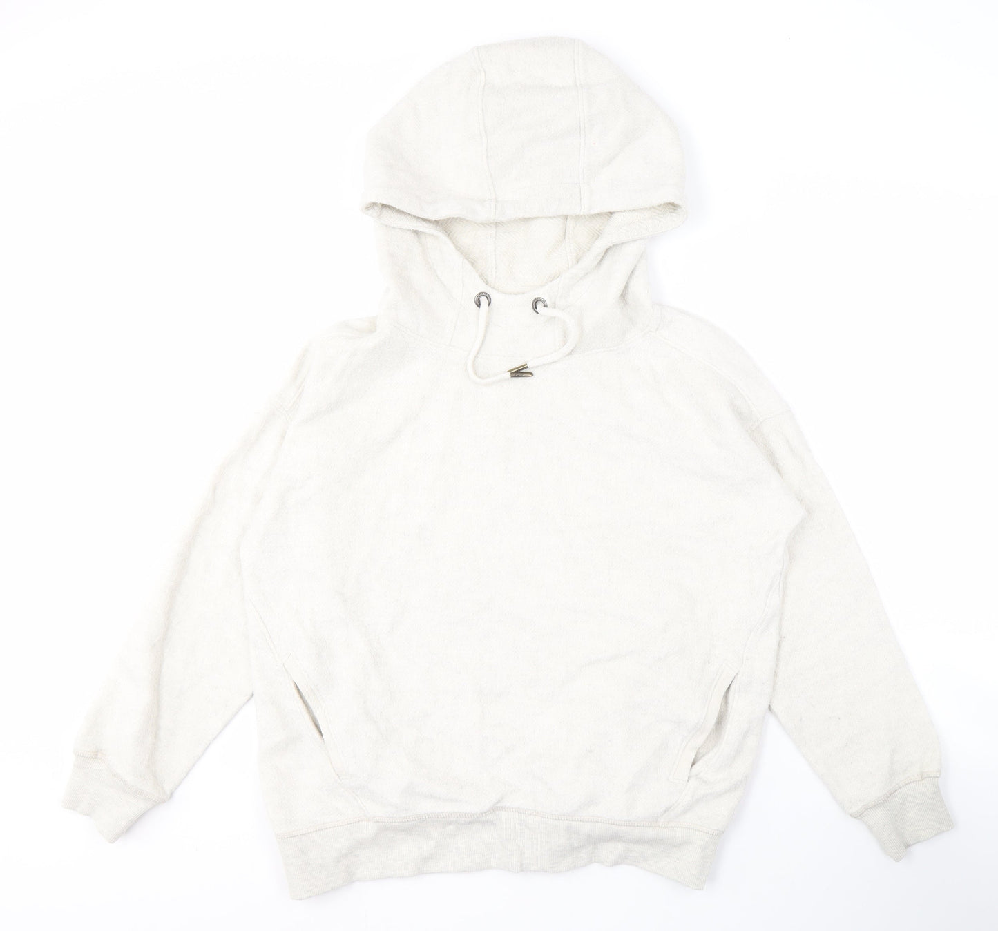Fat Face Women’s Ivory Hoodie Medium | Casual Comfort