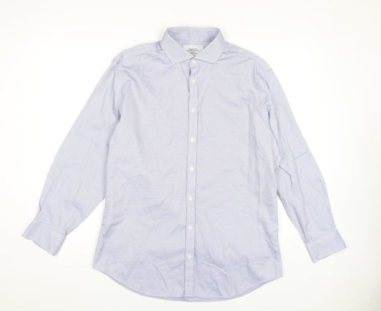 Charles Tyrwhitt Men's Blue Extra-Slim Fit Dress Shirt
