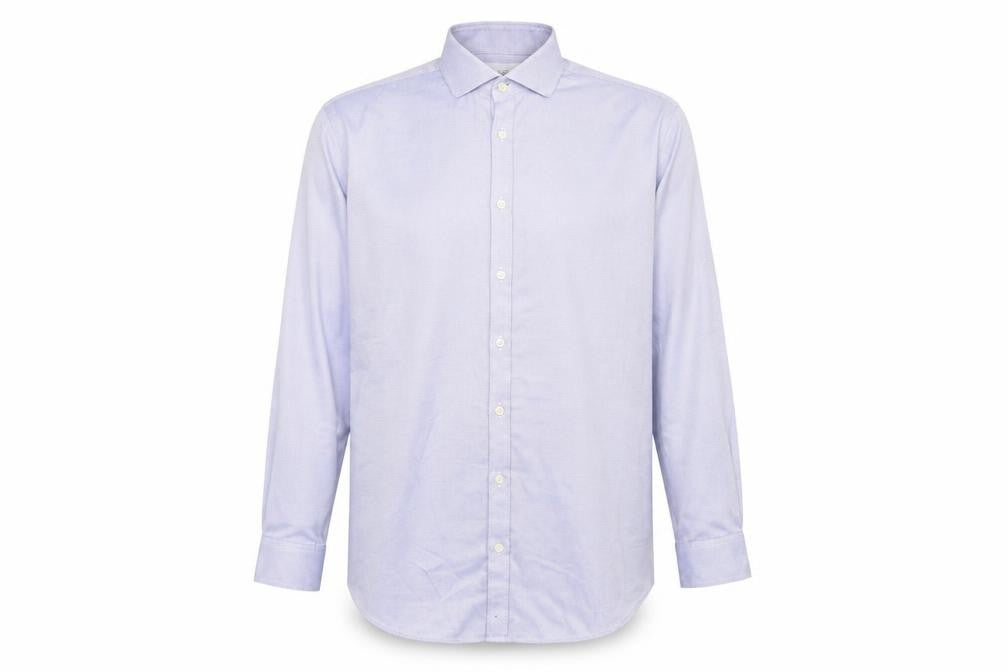 Charles Tyrwhitt Men's Blue Extra-Slim Fit Dress Shirt