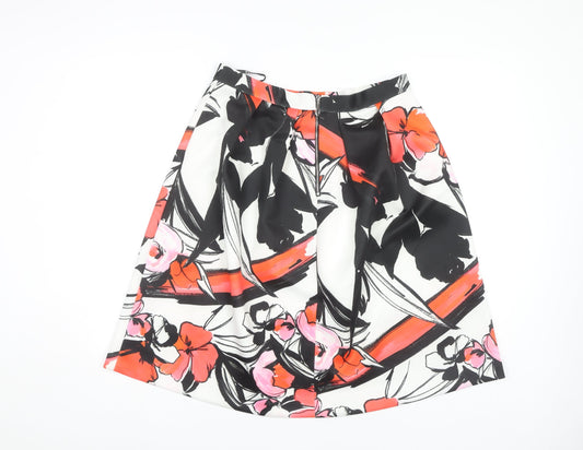 Roman Women's Multicoloured Floral A-Line Skirt Size 14