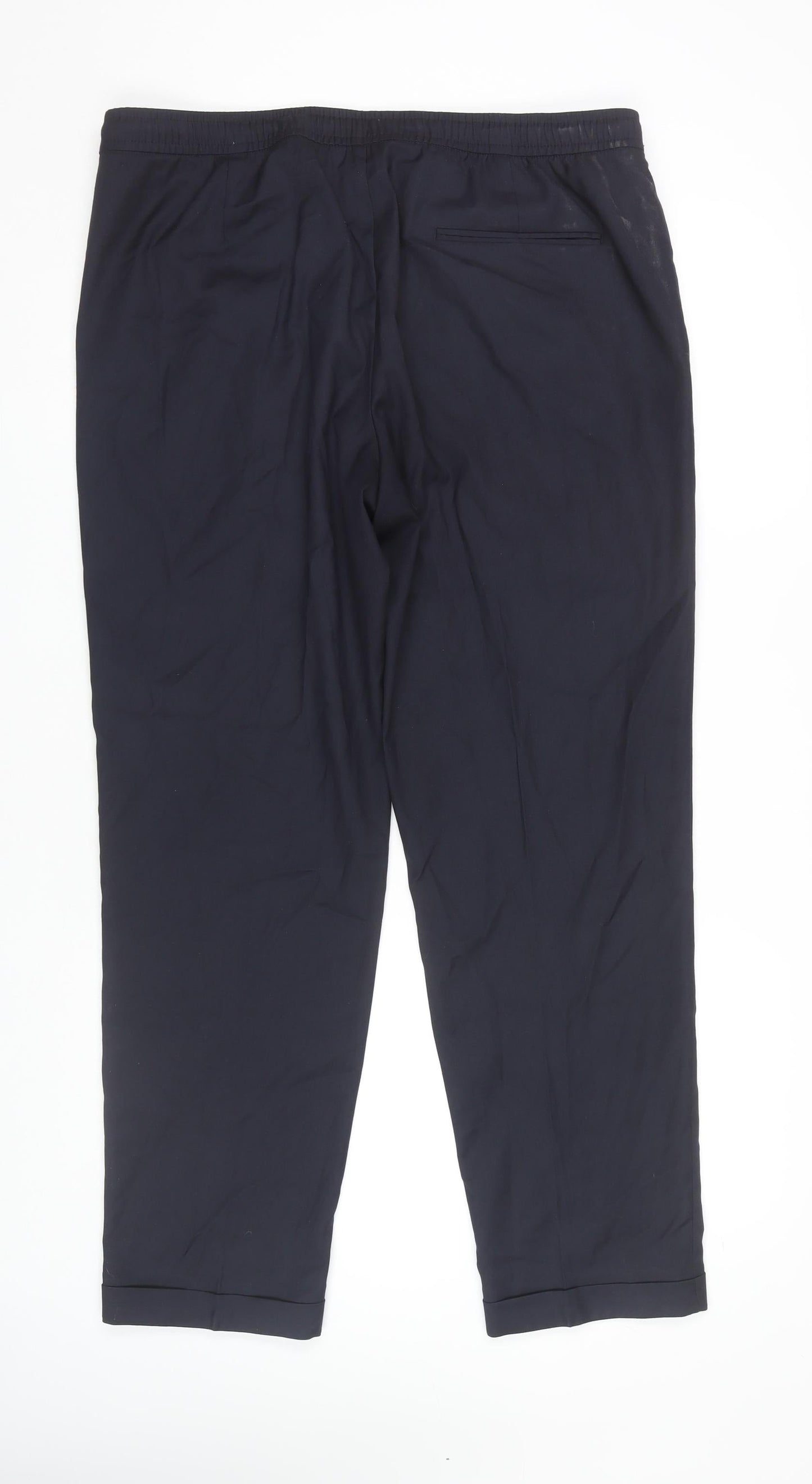 Marks and Spencer Men's Black Trousers, Size 38, Formal Wear
