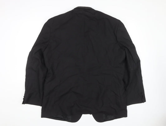Horne Brothers Men's Black 46R Wool Tuxedo Blazer