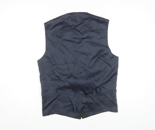 Hammond & Co. Men's Grey Waistcoat - 38 Regular Fit