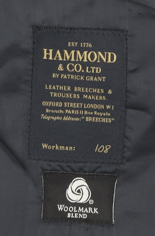 Hammond & Co. Men's Grey Waistcoat - 38 Regular Fit