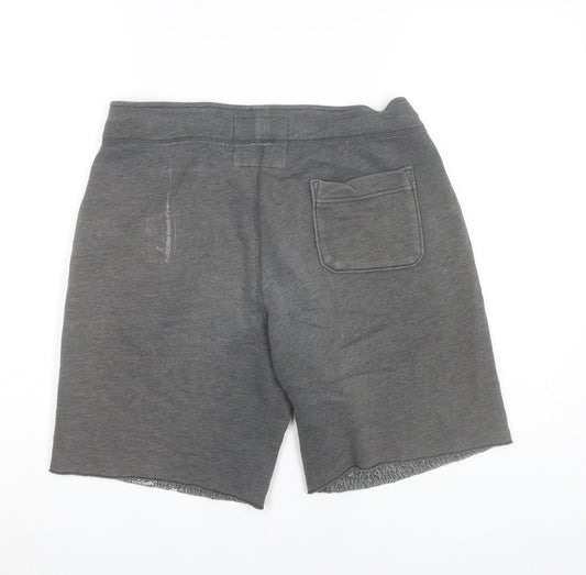 Hollister Men's Grey Sweat Shorts Small Casual