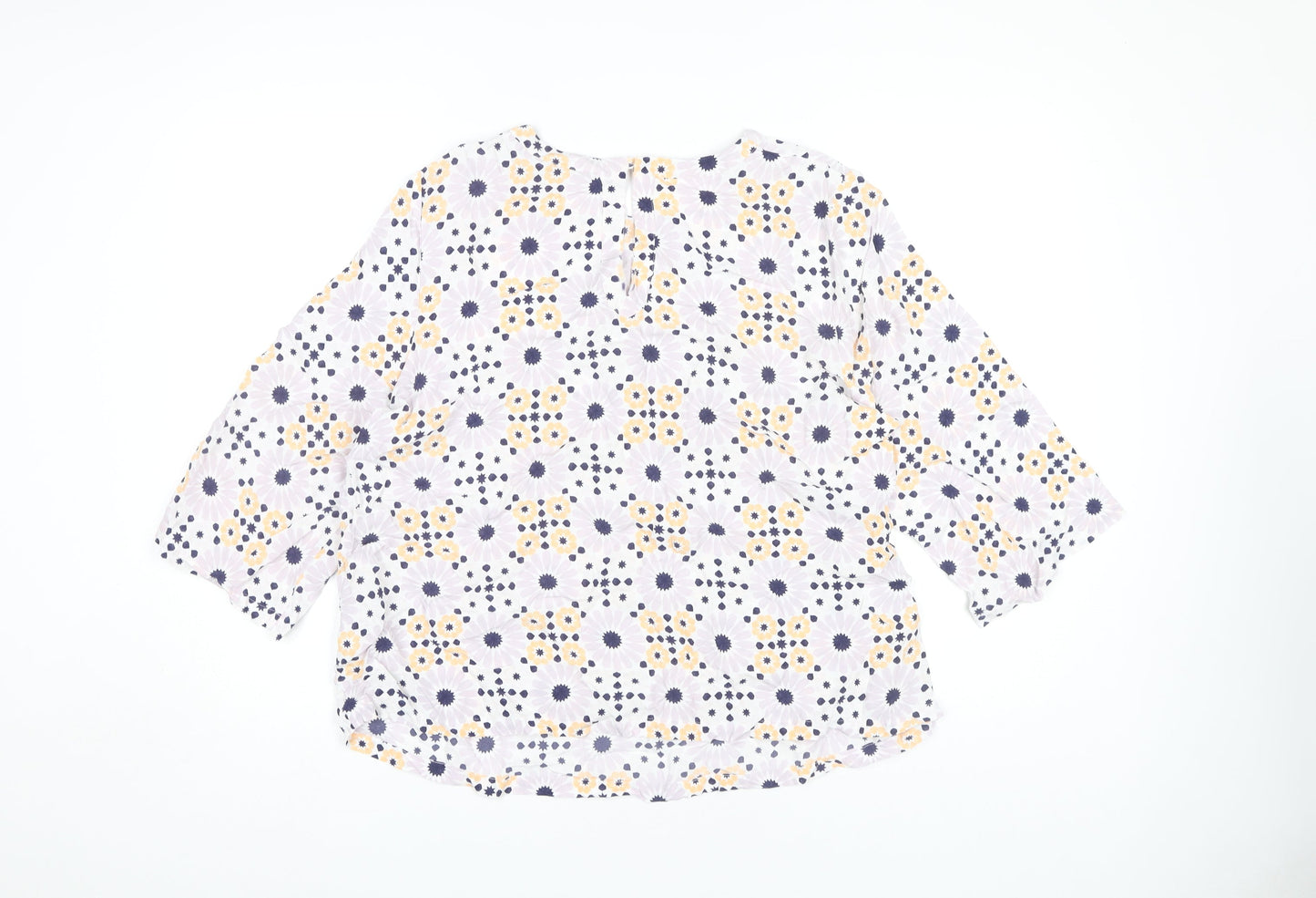 Marks and Spencer Women's Multicoloured Floral Blouse Size 20