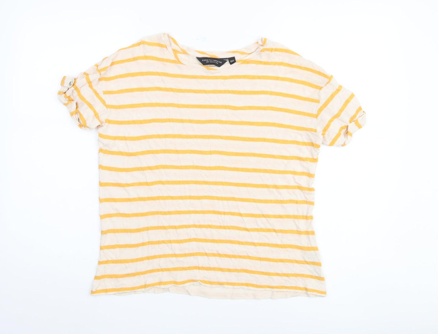 Dorothy Perkins Women's Multicoloured Striped Top Size 12